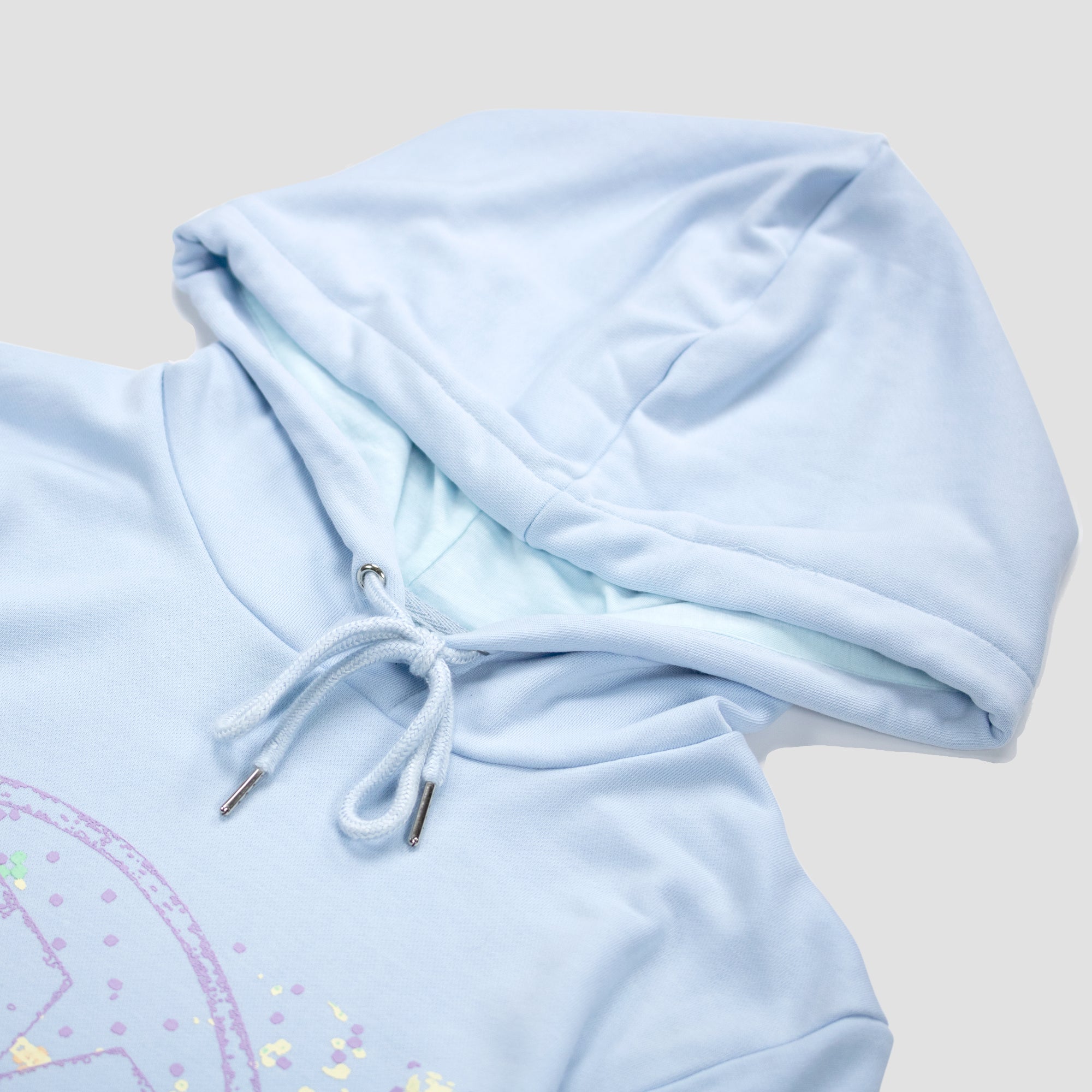 LOCATION NOT FOUND HOODIE - PALE BLUE