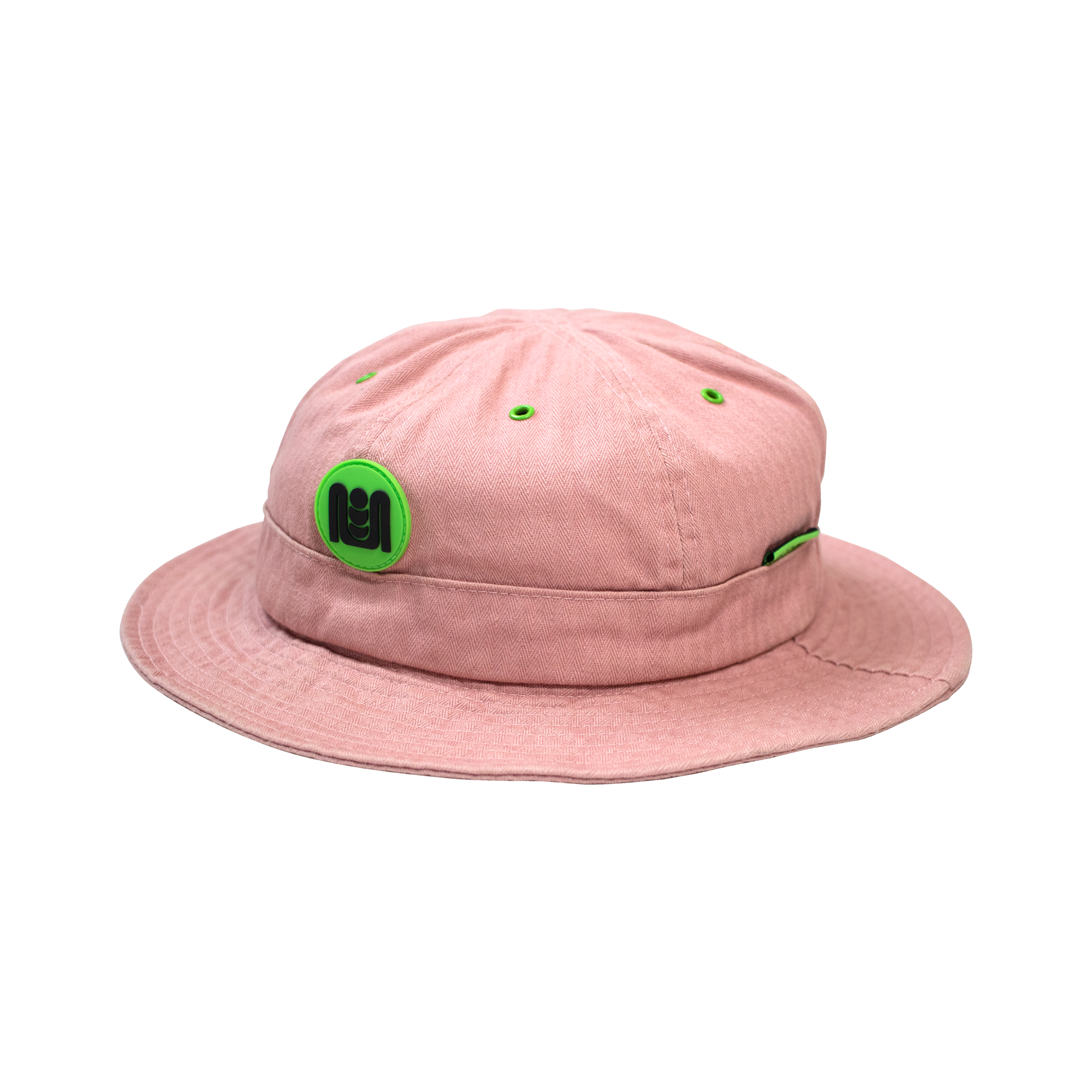 Rubber Badge Bucket Hat