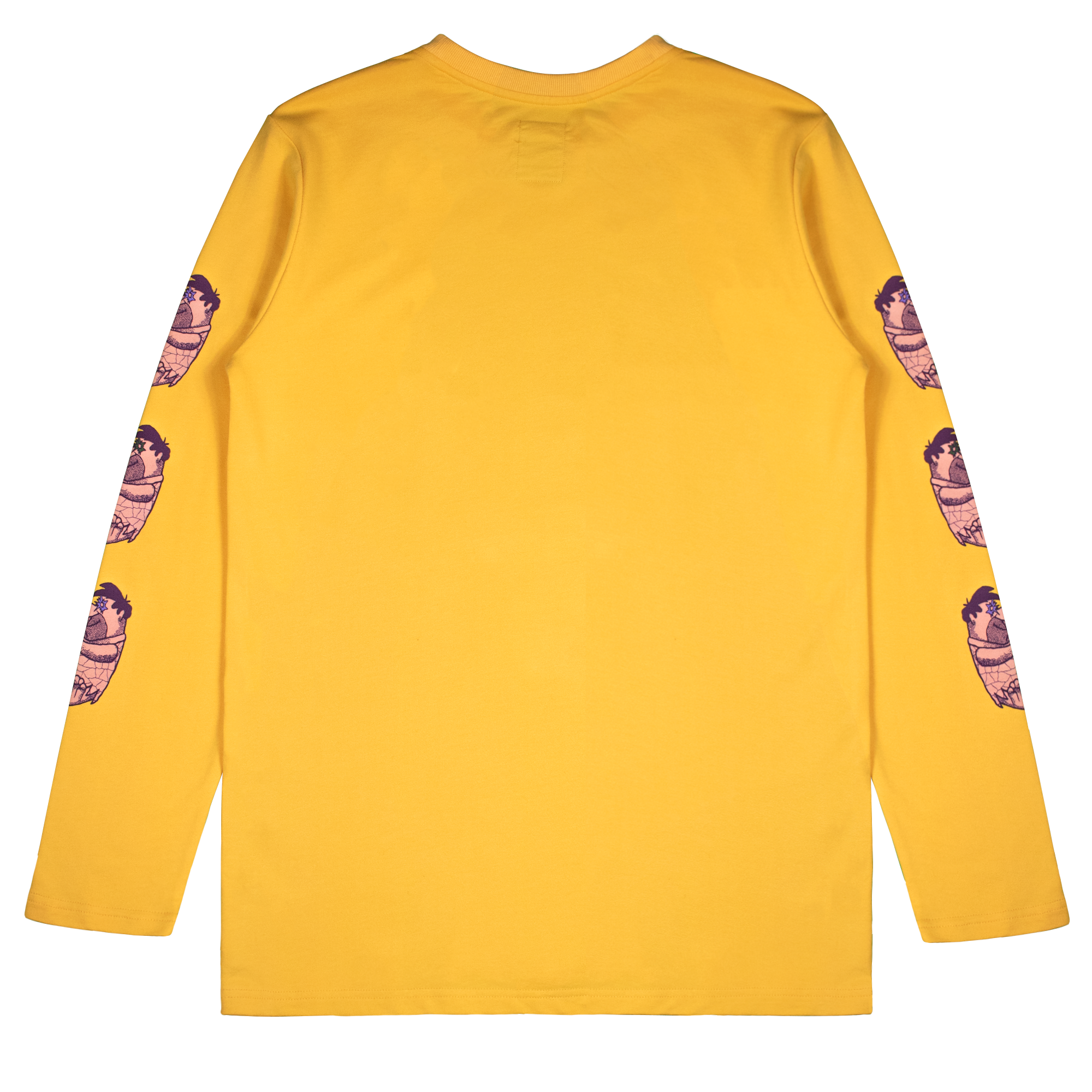 SHARED DREAMS LONG SLEEVE TEE - MUSTARD