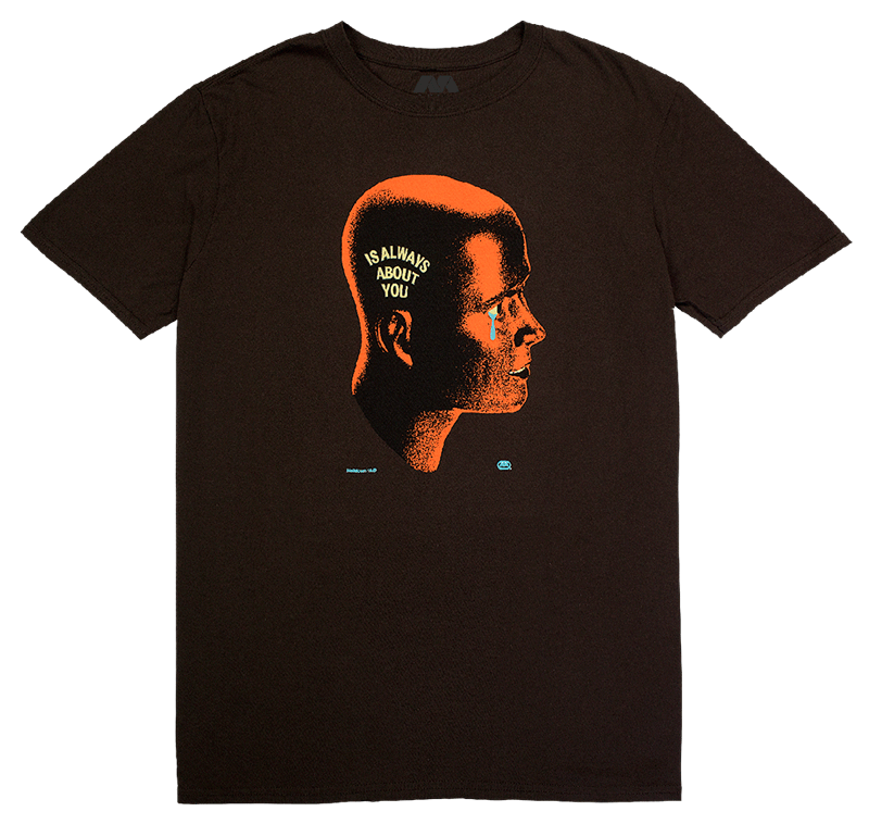 ABOUT YOU TEE - BROWN